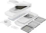 10-Piece Vegetable Chopper, Spiralizer, Slicer – Multi-Functional Chopper