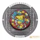 【TRUNEY貴金屬】2021考古與象徵主義系列 - 阿茲特克日曆石彩色紀念性銀幣/英國女王紀念幣