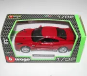 Burago - 2009 NISSAN GT-R (R35) Red - Model Scale 1:32