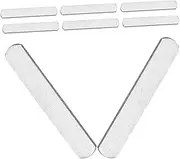 GOOHOCHY 8 Pcs Steel Weight Plates for Body Fitness Adjustable Weight Training Equipment Electroplated Metal Plates for Leg Arm Muscle Building