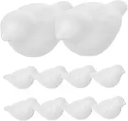 Toddmomy 15Pcs Unfinished Bird Models for Painting Decoration Craft Birds Bird Shapes for