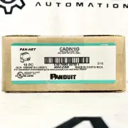 Panduit CADIN1IG Mini-Com 1 Port DIN Rail Mount Adapter w/ Label PAN-NET 10pk
