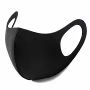 1000PK Breathable Black Sponge Foam Face Mask Built Unisex Wholesale