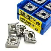 Carbide Inserts Aluminum Lathe Cutting External Turning Tools CNMG120408 HA H01