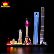 Brick Shine Light Kit for LEGO® Architecture Shanghai 21039