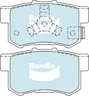 Bendix General CT Rear Brake Pad Set for Honda CR-V RW, RW2 1.5L L15B7 Petrol 20 (for: Honda)