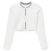 [Alexander Wang] Cropped Bodycon Cardigan