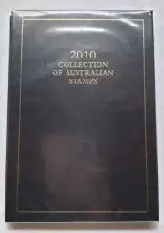 2010 Australia Post Stamp Year Book With Stamps Executive Edition