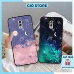 三星 GALAXY J7 PLUS / J7+ 手機殼,太空圖案三星手機殼,塑料後蓋