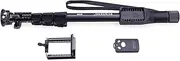 Yt-0188 Wirel Retractable Selfie Stick Monopod Selfie Stick 1/4 Inch Screw 38Cm-128Cm Adjustable Length with Mobile Phone Holder + Remote Controller Black Bt Model Black Bt Model
