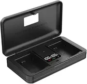 NP-FW50 Battery Multifunctional Charger Set (Excluding Batteries) Compatible with Sony NEX-7/5N/F3/5R/6/3/3A/3D/3DW/3K/3KS/5/5A/5C/5D/5DB/5HB/5K, etc
