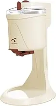 perfk Ice Cream Maker Small,DIY Soft Serve Ice Cream,Easy to Use Sturdy Ice Cream Machine Homemade Ice Cream for Household Kitchen