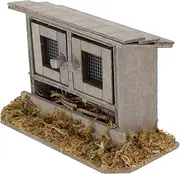 Cabilock 1Pc Simulated chicken coop retro mini chicken coop supplies miniature ornament mini ornament houseplant accessories miniature hen house wood toys wooden fairy garden lovers indoor