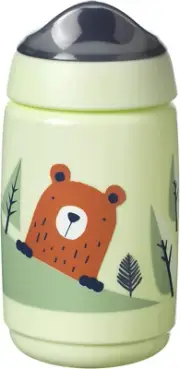 Sipper, Trainer Sippy Cup for Toddlers with INTELLIVALVE Leak and Shake-Proof Te