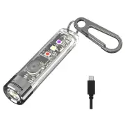 K11 Rechargeable Keychain Flashlight Lightweight,400 Hight Lumen with Extra 4...