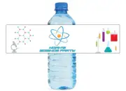 Science Theme Kids Birthday Party Special Occasion School Water Bottle Labels