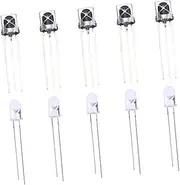 LIFKICH 5 Pairs Emitter and Receiver Durable Ir Emission for Audio Visual and Household Appliances Operates Up to Practical for Various Applications
