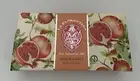 BNIB New Sealed La Florentina Melograno Pomegranate Soaps Set 4 oz. each ITALY