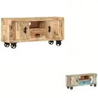 TV Cabinet Stand Stereo HiFi Cabinet Entertainment Centre Solid Wood vidaXL