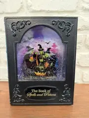 Gerson Lighted 8.5 Inch Halloween Witch Spells & Potions Water Lantern
