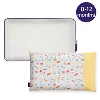 在飛比找奇哥 online store優惠-ClevaMama 護頭型嬰兒枕(0-12個月)+枕套