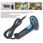 Wired Barcode Scanner Accuracy Quick Response Smart Voice QR Code Reader New
