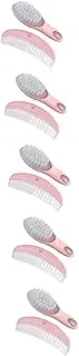 RORPOIR 5 Sets Newborn Baby Hair Brush Comb Set Static-Free Soft Massage Brush Comb