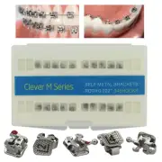 Orthodontic Self Ligating Brackets Interactive Metal Braces Roth 022 Empower AO