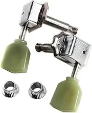TOYANDONA 6pcs Guitar Tuning Pegs M171 Steel Chrome Guitar Head String Tuning Pegs