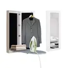 Large Storage Ironing Board Cabinet with Full Length Mirror, Space Saver