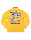 Sigma Gamma Rho Sorority Long Sleeve Zip up Windbreaker Jacket Gold 1922