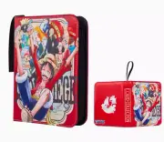 One Piece TCG Luffy straw hat Premium leather binder album 4 GRID 400 cards op