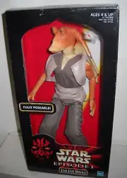 #4507 NRFB Star Wars Episode I Jar Jar Binks 12" Figure