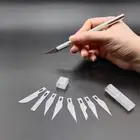 Non-Slip Metal Scalpel Knife #11 Precision Sharp Carving Engraving Knife Blades