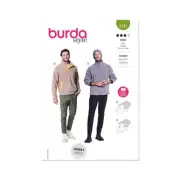 NEW Burda 5791 Men's Top Pattern By Spotlight