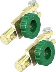2pcs Battery Isolator Switch Automatic Cutoff Car Battery Disconnect Switch for Easy Installation and Compatibility Vehicles