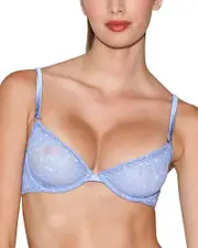 Fleur du Mal Le Stretch Multi Fit Lace Unlined Demi Bra