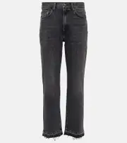 [7 For All Mankind] 7 For All Mankind Logan Stovepipe straight jeans UK 6 black