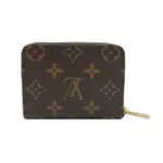 LOUIS VUITTON MONOGRAM帆布拉鍊零錢包(M60067-咖)