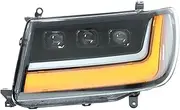 2 PCS Car Headlight Led Car Headlight Compatible For Toyota Land Cruiser 100 Lc100 Fj100 1998-2007 Head Lamp Front Light