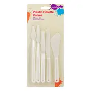 Art Culture Plastic Palette Knife 5 Set