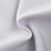 Satin Uncoated Eyelet Curtain