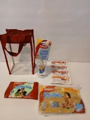 2006 Playskool Gloworm Trial Pack 2 Diapers Wipes Baby Bottle Hasbro Coupons