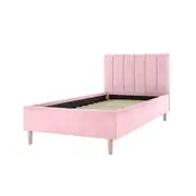Kelly Velvet Bed Frame - Pink