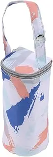 OHPHCALL Insulated Baby Stroller Bag Bottle Cooler for Breast Milk Portable Pouch Secure Clip-on Holder for Nursing Mom Warm Milk Storage for Daycare