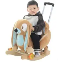 在飛比找樂天市場購物網優惠-兒童音樂木馬搖馬嬰兒寶寶搖椅實木帶搖搖車女孩周歲禮物