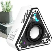 Portable Speakers,Wireless Desktop Speakers for PC | Desktop Bass Audio Amplifier Stereo Boombox Rechargeable for Pool Patio Classroom Event