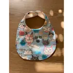 幼兒口水巾/日本二重紗雙層/背面防水透氣布料/