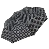 在飛比找momo購物網優惠-【rainstory】經典普普風-黑抗UV雙人自動傘