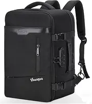 [YOUNGOA] Hand Luggage 40 x 20 x 25 cm Travel Backpack Travel Bag for Ryanair Aeroplane with Laptop Compartment 20L YG063